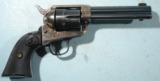 COLT 1ST GENERATION .32-20 SINGLE ACTION 4 ¾” ARMY REVOLVER CIRCA 1900.
- 2 of 6