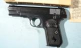 COLT MODEL 1908 HAMMERLESS .380 ACP CAL. PISTOL CIRCA 1922 IN ORIGINAL BOX. - 4 of 7