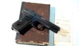 COLT MODEL 1908 HAMMERLESS .380 ACP CAL. PISTOL CIRCA 1922 IN ORIGINAL BOX. - 5 of 7