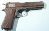 EARLY COLT U.S. ARMY MODEL 1911 SEMI-AUTO .45 ACP CAL. PISTOL CIRCA 1913. - 3 of 10