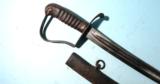 N. STARR CONTRACT U.S. MODEL 1818 CAVALRY SABER AND SCABBARD. - 5 of 5