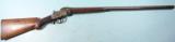 HOPKINS & ALLEN 12 GA. FALLING BLOCK SINGLE BARREL HAMMER SHOTGUN CIRCA 1880’S. - 1 of 7