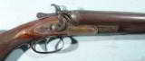 EXCEPTIONAL J.P. CLABROUGH & BROTHERS, LONDON TREBLE WEDGE FAST HAMMER 12 GA. 30” DOUBLE PIGEON GUN CIRCA 1887. - 1 of 11