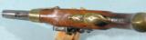 WATERLOO ERA NAPOLEONIC CHARLEVILLE AN XIII FLINTLOCK CAVALRY PISTOL DATED 1815.- 6 of 6