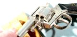 MINT FOREHAND & WADSWORTH 3RD ISSUE .32S&W BRITISH BULL-DOG OR BULLDOG D.A. NICKEL REVOLVER. - 5 of 6