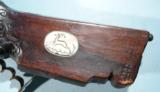 FINE GERMAN 17TH CENTURY WHEELOCK SPORTING RIFLE WITH RUNNING STAG TOUCHMARK.
- 11 of 11