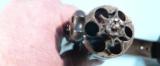 SCARCE SMITH & WESSON 1ST MODEL D.A. .44-40 FRONTIER 6 ½” REVOLVER CIRCA 1890. - 6 of 6