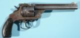 SCARCE SMITH & WESSON 1ST MODEL D.A. .44-40 FRONTIER 6 ½” REVOLVER CIRCA 1890. - 2 of 6