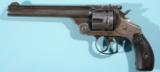 SCARCE SMITH & WESSON 1ST MODEL D.A. .44-40 FRONTIER 6 ½” REVOLVER CIRCA 1890. - 1 of 6