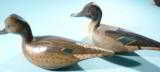 SUPERB PAIR OF WARD BROTHERS, CRISFIELD, MARYLAND PINTAIL DUCK DECOYS CA. 1930. - 5 of 9