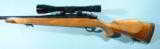 WEATHERBY MARK V J.P. SAUER PRODUCTION .300 WBY. MAG. RIFLE W/ SCOPE CA. 1960. - 6 of 6