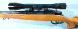 WEATHERBY MARK V J.P. SAUER PRODUCTION .300 WBY. MAG. RIFLE W/ SCOPE CA. 1960. - 2 of 6