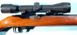 RUGER .44 CARBINE IN .44REM MAG WITH SCOPE, CIRCA 1981. - 4 of 5