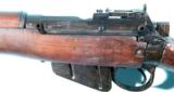 WW2 FAZAKERLY ENFIELD SMLE NO.4 MK. 1 .303BRIT MILITARY RIFLE. - 3 of 7