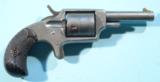 HOPKINS & ALLEN DICTATOR SINGLE ACTION .32 RF CAL. POCKET REVOLVER CIRCA 1880’S.- 2 of 5