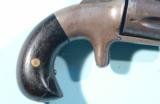 SCARCE HOPKINS & ALLEN XL NO. 4 N.Y. .38RF CAL. POCKET REVOLVER CIRCA 1870’S. - 3 of 7