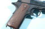 PRE WW1 COLT U.S. MODEL 1911 SEMI-AUTO .45 ACP PISTOL CIRCA 1914.- 4 of 8
