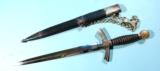 EARLY HORSTER FIRST MODEL LUFTWAFFE DAGGER AND SCABBARD CIRCA 1934-5. - 3 of 7