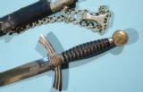 EARLY HORSTER FIRST MODEL LUFTWAFFE DAGGER AND SCABBARD CIRCA 1934-5. - 4 of 7