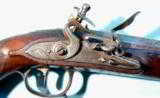 FINE FRENCH 1ST EMPIRE RIFLED FLINTLOCK NAVAL OFFICER’S PISTOL BY FRANCOIS MISSILIEUX OF ST. ETIENNE. CIRCA 1800-05. - 4 of 9