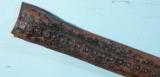 SCARCE AMES U.S.N. MODEL 1841 NAVAL CUTLASS DATED 1845 WITH RARE 1ST TYPE SCABBARD. - 10 of 11