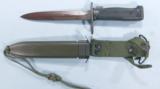 U.S. M-6 Bayonet and Scabbard for the M-14 Rifle. - 1 of 2