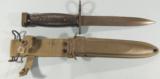 U.S. M7 MILPAR BAYONET AND SHEATH FOR THE M16 RIFLE.
- 2 of 2