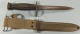U.S. M7 MILPAR BAYONET AND SHEATH FOR THE M16 RIFLE.
- 1 of 2