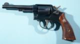 POST WAR SMITH & WESSON MILITARY & POLICE 5” .38 SPEC. CAL. REVOLVER CA. 1948.
- 1 of 6