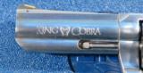 COLT KING COBRA 4” STAINLESS .357 MAG. REVOLVER IN ORIG. CASE CA. 1990’S.- 2 of 5