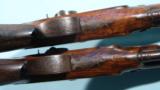 RARE PAIR OF JOHN MANTON & SON PERCUSSION OFFICER’S DUELLING PISTOLS SERIAL NUMBER 10904, CIRCA 1840. - 10 of 13