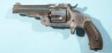 SMITH & WESSON 1ST MODEL BABY RUSSIAN .38 CF CAL. REVOLVER CIRCA 1876. - 2 of 6