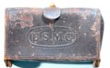 ROCK ISLAND U.S.M.C. MCKEEVER CARTRIDGE BOX FOR THE 6MM LEE STRAIGHT PULL RIFLE. - 1 of 6