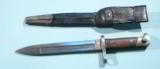 RARE REMINGTON ARMS CO. KNIFE BAYONET & SCABBARD FOR THE 6MM U.S.N. LEE STRAIGHT PULL RIFLE CA. 1890’S.
- 2 of 4