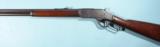 WINCHESTER MODEL 1873 OCTAGON .44-40 WCF CAL RIFLE CIRCA 1889 WITH FACTORY LETTER. - 4 of 9