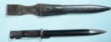 SUPERIOR WW2 K98K BAYONET AND SCABBARD AND FROG.
- 2 of 5
