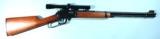 1ST YEAR WINCHESTER MODEL 9422 .22 S-L-LR LEVER ACTION RIFLE WITH TED WILLIAMS SCOPE.
- 1 of 5