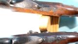 EARLY PAIR OF LIEGE PERCUSSION DUELLING PISTOLS CIRCA 1830’S.- 9 of 10