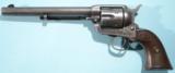 COLT SINGLE ACTION 1ST. GENERATION 7 ½” .32 W.C.F. (.32-20) ARMY REVOLVER CA. 1907 WITH FACTORY LETTER.
- 1 of 10