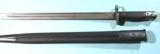 WW2 OR WWII BRITISH PATTERN 1907 SMLE BAYONET & SCABBARD BY WILKINSON. - 2 of 4