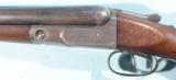 PARKER BROS. GH GRADE 12 GA. DAMASCUS STEEL SHOTGUN CIRCA 1889 W/ ORIGINAL LEG-0-MUTTON CASE.- 8 of 10
