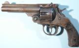 MEXICAN REVOLUTION ERA SPANISH SMITH & WESSON COPY .44 RUSSIAN FRONTIER D.A. REVOLVER DATED 1914.- 1 of 7