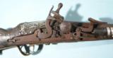 MOROCCAN SNAPHAUNCE TAOUZILT MUSKET FROM RAS EL OUED CIRCA 1750-1800. - 9 of 9