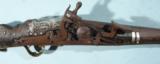 MOROCCAN SNAPHAUNCE TAOUZILT MUSKET FROM RAS EL OUED CIRCA 1750-1800. - 3 of 9