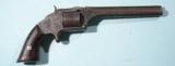 EARLY CIVIL WAR SMITH & WESSON #2 OLD MODEL .32 RF CAL. ARMY REVOLVER.
- 2 of 5