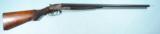 ORIGINAL HUNTER ARMS CO. L.C. SMITH GRADE 1 OR NO. 1 20GA. HAMMERLESS SHOTGUN, CIRCA 1910.- 1 of 9
