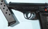 WW2 WALTHER MODEL PP 7.65 .32ACP PISTOL WITH LANYARD RING, CIRCA 1938. - 8 of 9