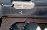 WW2 WALTHER MODEL PP 7.65 .32ACP PISTOL WITH LANYARD RING, CIRCA 1938. - 4 of 9