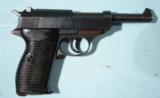 EXCEPTIONAL BRING BACK WW2 WALTHER P-38 AC/42 9MM PISTOL WITH HOLSTER. - 4 of 10