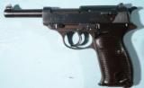 EXCEPTIONAL BRING BACK WW2 WALTHER P-38 AC/42 9MM PISTOL WITH HOLSTER. - 2 of 10
